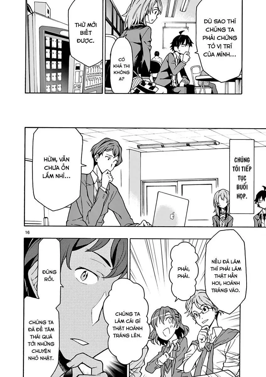 Chuyện Tình Thanh Xuân Bi Hài Của Tôi Quả Nhiên Là Sai Lầm @Comic Chapter 60 - Trang 17