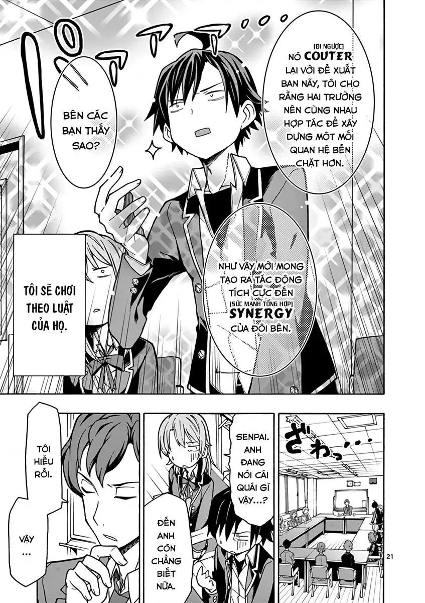 Chuyện Tình Thanh Xuân Bi Hài Của Tôi Quả Nhiên Là Sai Lầm @Comic Chapter 60 - Trang 22