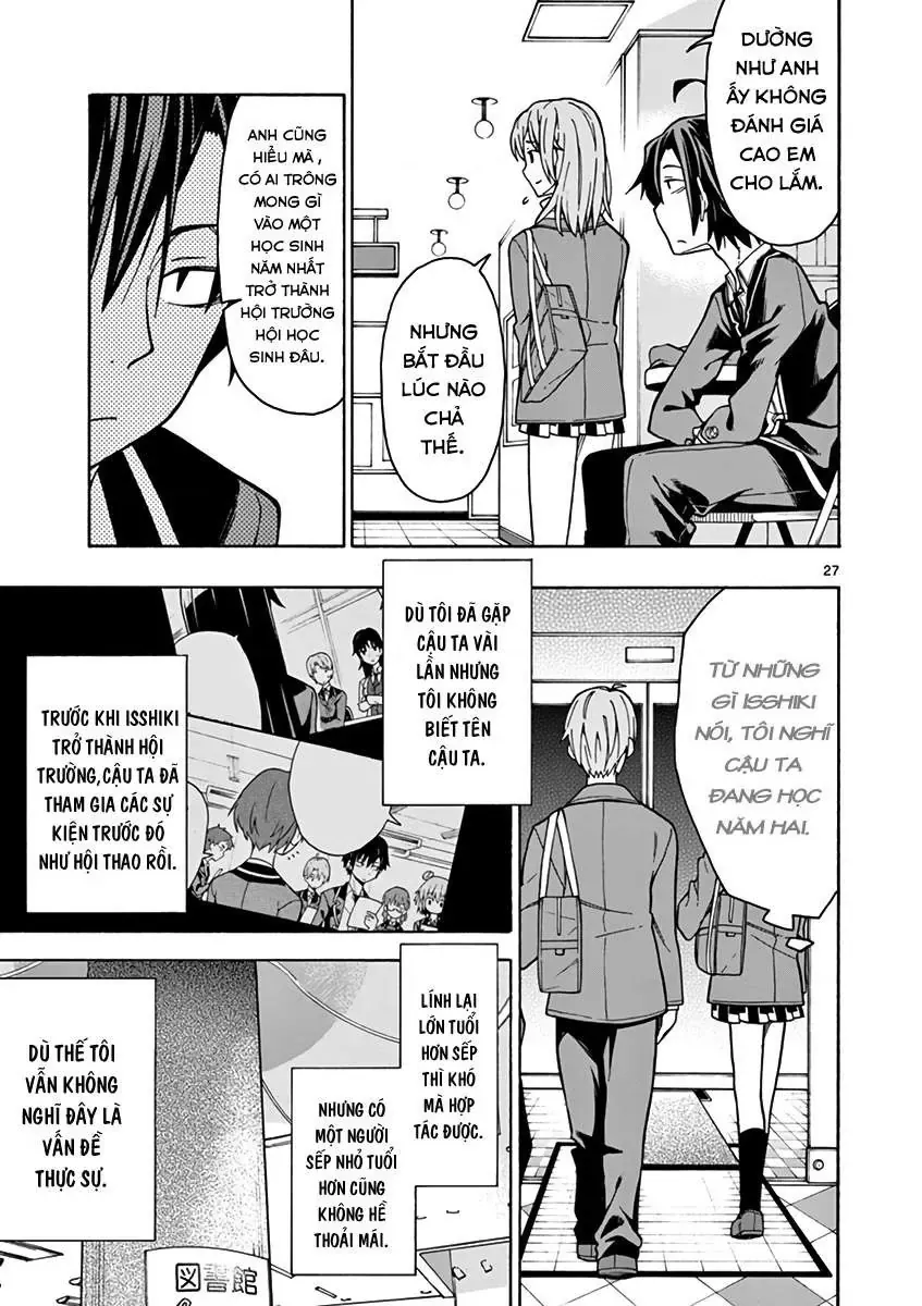 Chuyện Tình Thanh Xuân Bi Hài Của Tôi Quả Nhiên Là Sai Lầm @Comic Chapter 60 - Trang 28