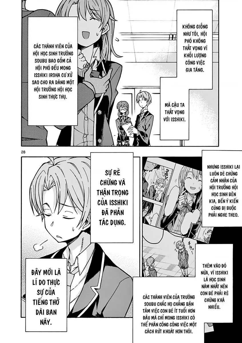Chuyện Tình Thanh Xuân Bi Hài Của Tôi Quả Nhiên Là Sai Lầm @Comic Chapter 60 - Trang 29