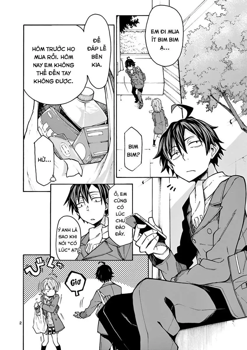 Chuyện Tình Thanh Xuân Bi Hài Của Tôi Quả Nhiên Là Sai Lầm @Comic Chapter 60 - Trang 3