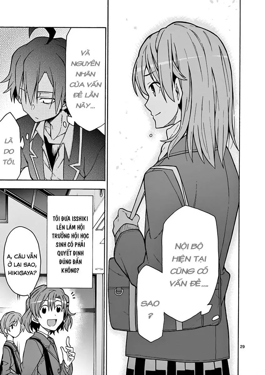 Chuyện Tình Thanh Xuân Bi Hài Của Tôi Quả Nhiên Là Sai Lầm @Comic Chapter 60 - Trang 30