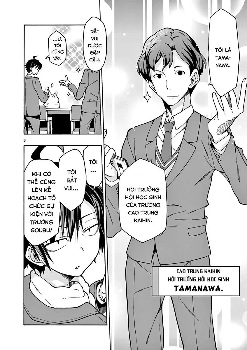 Chuyện Tình Thanh Xuân Bi Hài Của Tôi Quả Nhiên Là Sai Lầm @Comic Chapter 60 - Trang 7