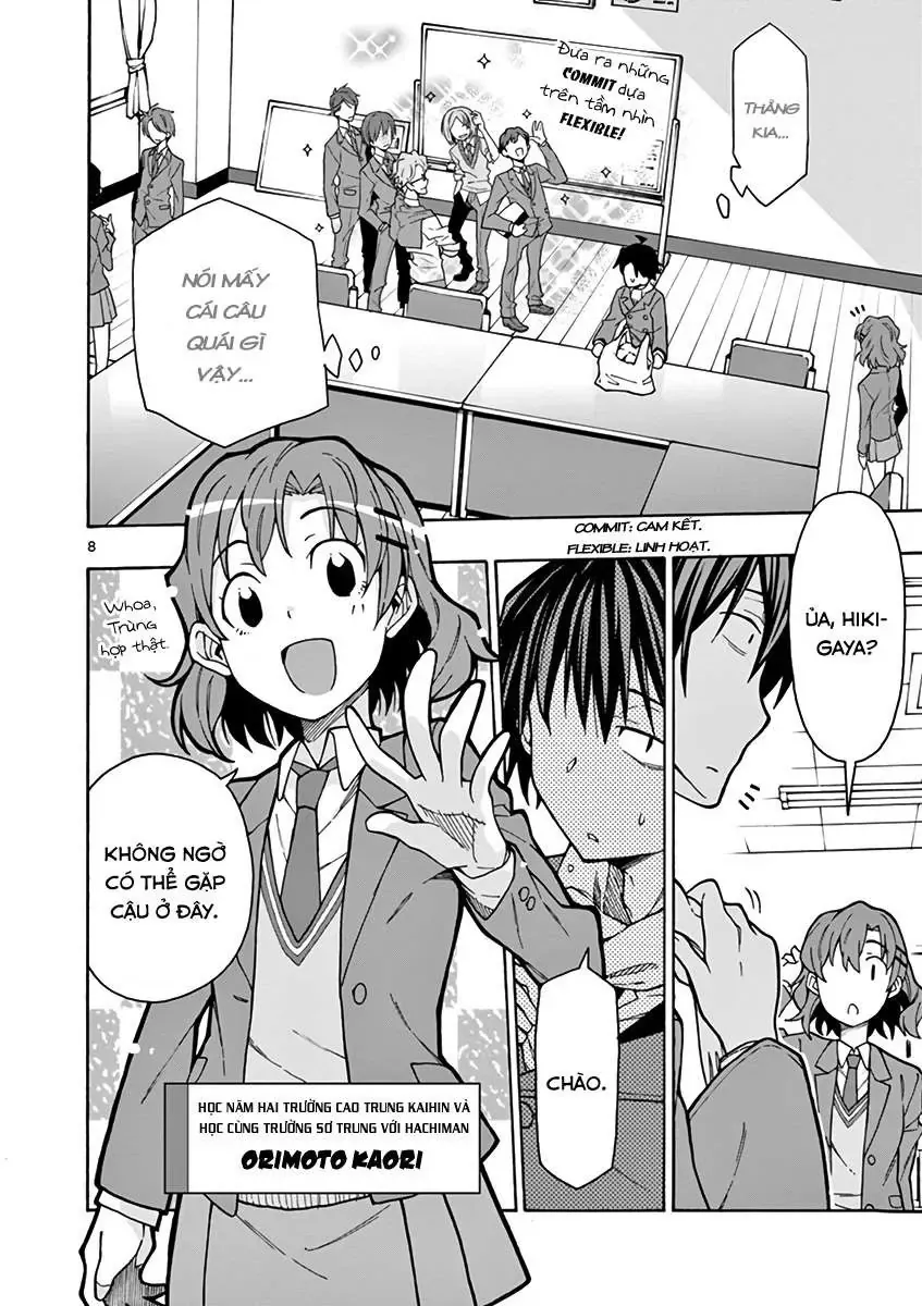Chuyện Tình Thanh Xuân Bi Hài Của Tôi Quả Nhiên Là Sai Lầm @Comic Chapter 60 - Trang 9