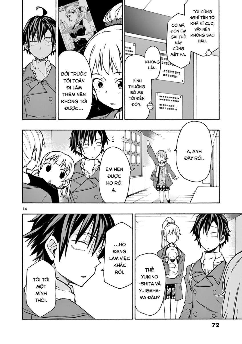 Chuyện Tình Thanh Xuân Bi Hài Của Tôi Quả Nhiên Là Sai Lầm @Comic Chapter 61 - Trang 15