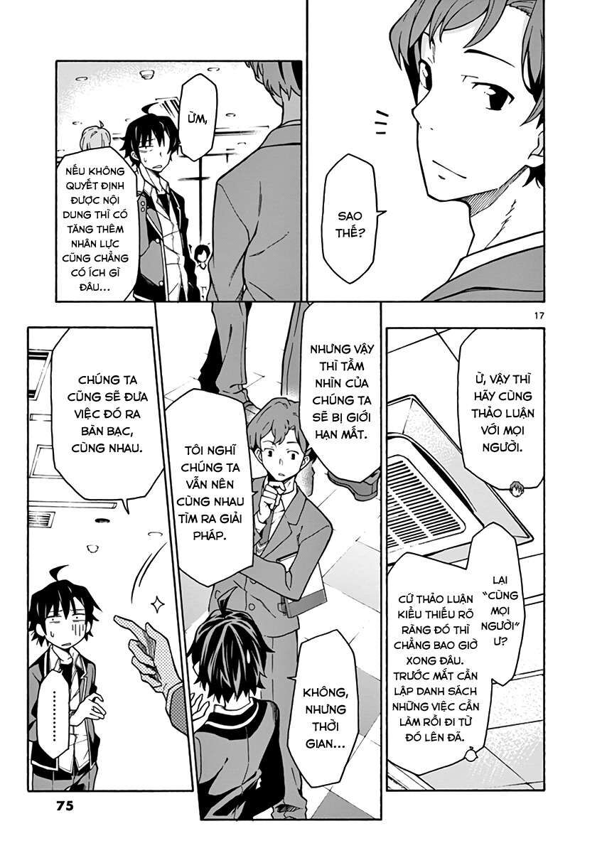 Chuyện Tình Thanh Xuân Bi Hài Của Tôi Quả Nhiên Là Sai Lầm @Comic Chapter 61 - Trang 18