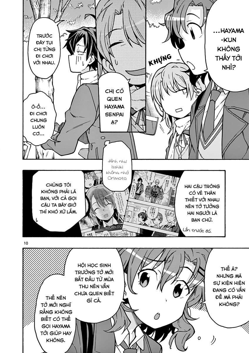 Chuyện Tình Thanh Xuân Bi Hài Của Tôi Quả Nhiên Là Sai Lầm @Comic Chapter 62 - Trang 11