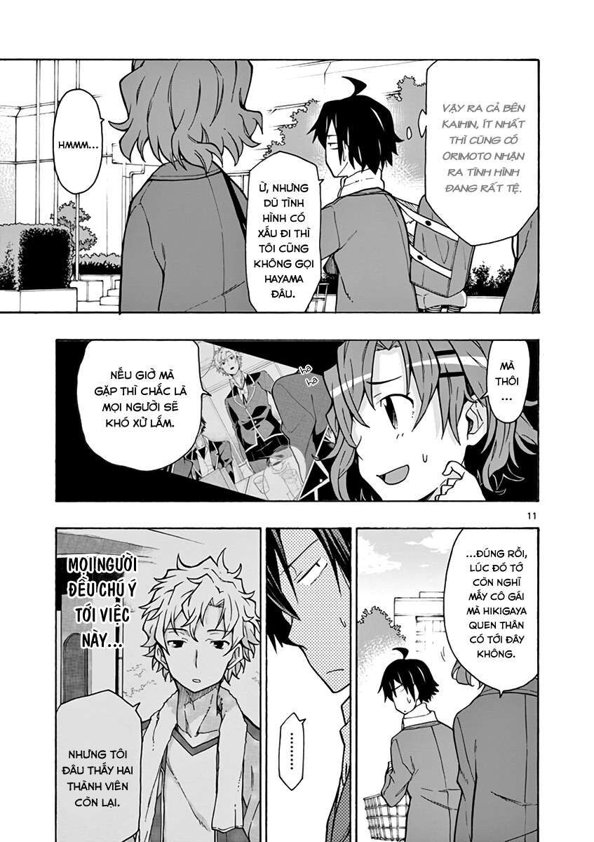 Chuyện Tình Thanh Xuân Bi Hài Của Tôi Quả Nhiên Là Sai Lầm @Comic Chapter 62 - Trang 12