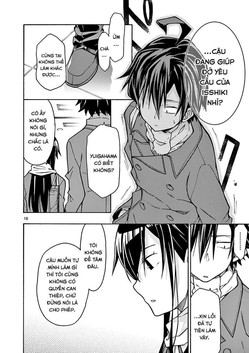 Chuyện Tình Thanh Xuân Bi Hài Của Tôi Quả Nhiên Là Sai Lầm @Comic Chapter 62 - Trang 17