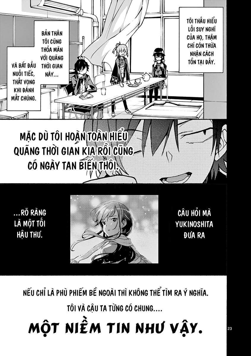 Chuyện Tình Thanh Xuân Bi Hài Của Tôi Quả Nhiên Là Sai Lầm @Comic Chapter 62 - Trang 24