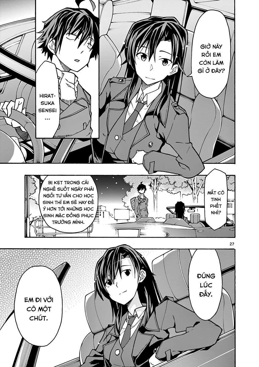 Chuyện Tình Thanh Xuân Bi Hài Của Tôi Quả Nhiên Là Sai Lầm @Comic Chapter 62 - Trang 28