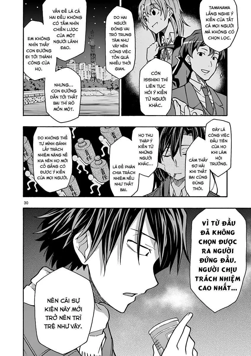Chuyện Tình Thanh Xuân Bi Hài Của Tôi Quả Nhiên Là Sai Lầm @Comic Chapter 62 - Trang 31