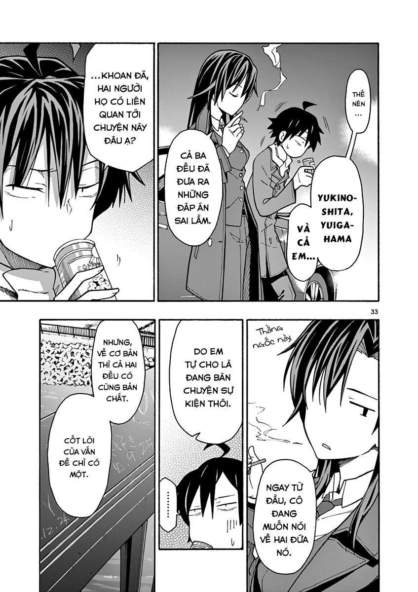Chuyện Tình Thanh Xuân Bi Hài Của Tôi Quả Nhiên Là Sai Lầm @Comic Chapter 62 - Trang 34