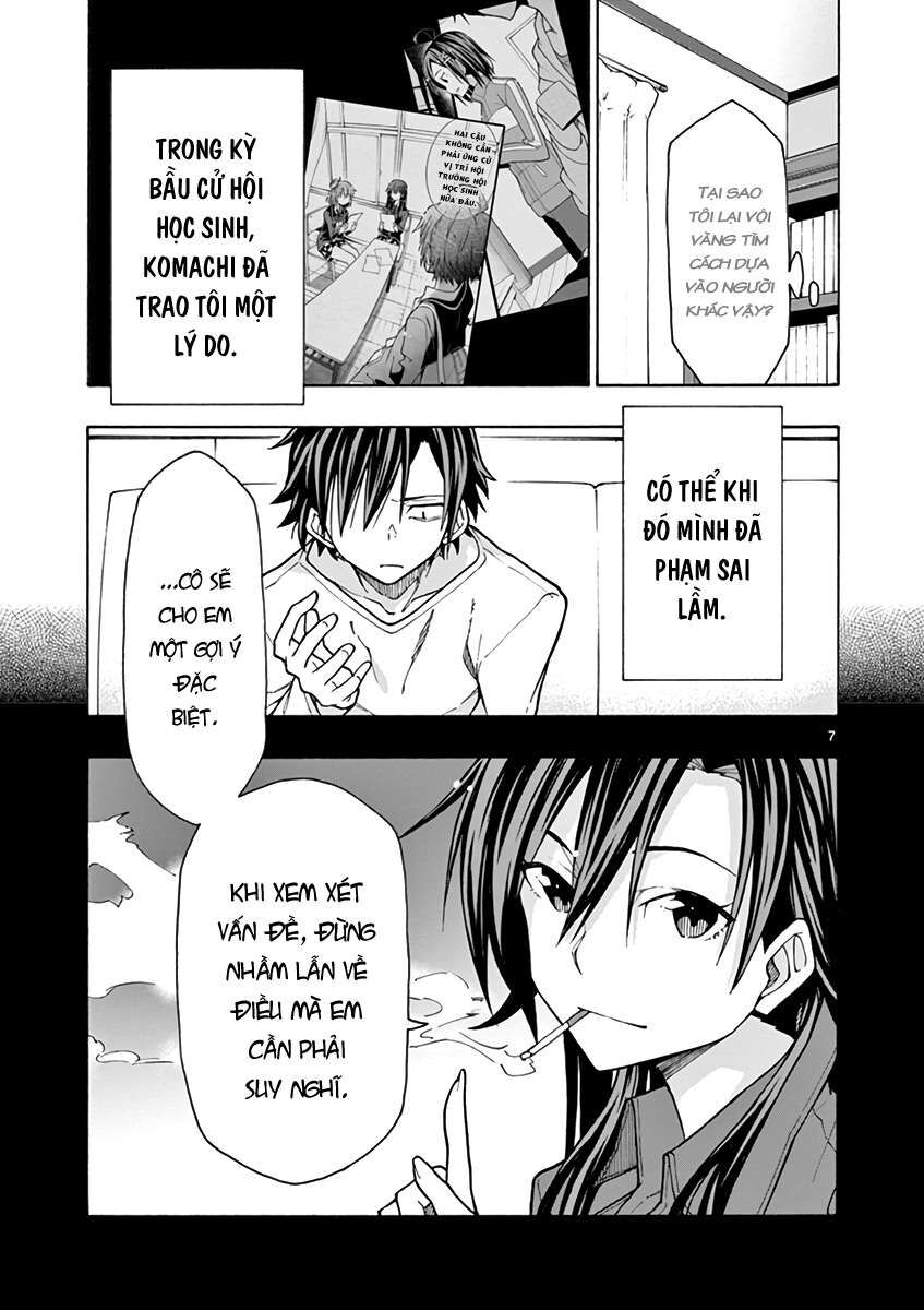 Chuyện Tình Thanh Xuân Bi Hài Của Tôi Quả Nhiên Là Sai Lầm @Comic Chapter 63 - Trang 8