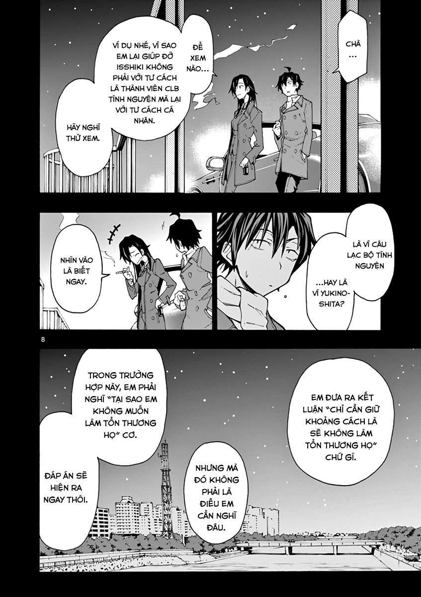 Chuyện Tình Thanh Xuân Bi Hài Của Tôi Quả Nhiên Là Sai Lầm @Comic Chapter 63 - Trang 9