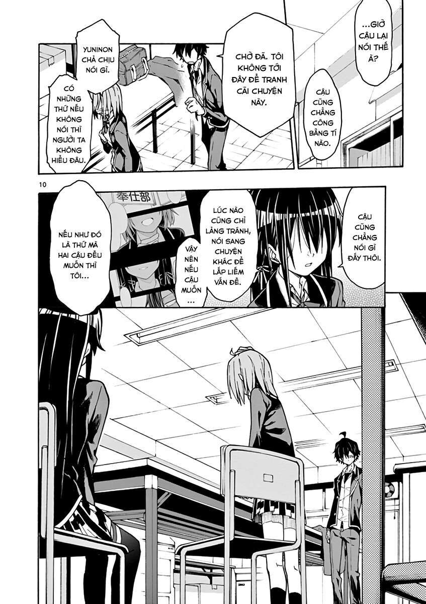 Chuyện Tình Thanh Xuân Bi Hài Của Tôi Quả Nhiên Là Sai Lầm @Comic Chapter 64 - Trang 11