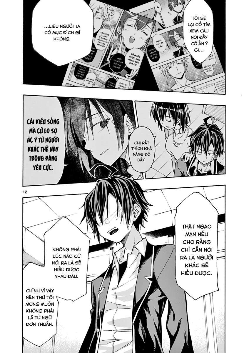 Chuyện Tình Thanh Xuân Bi Hài Của Tôi Quả Nhiên Là Sai Lầm @Comic Chapter 64 - Trang 13