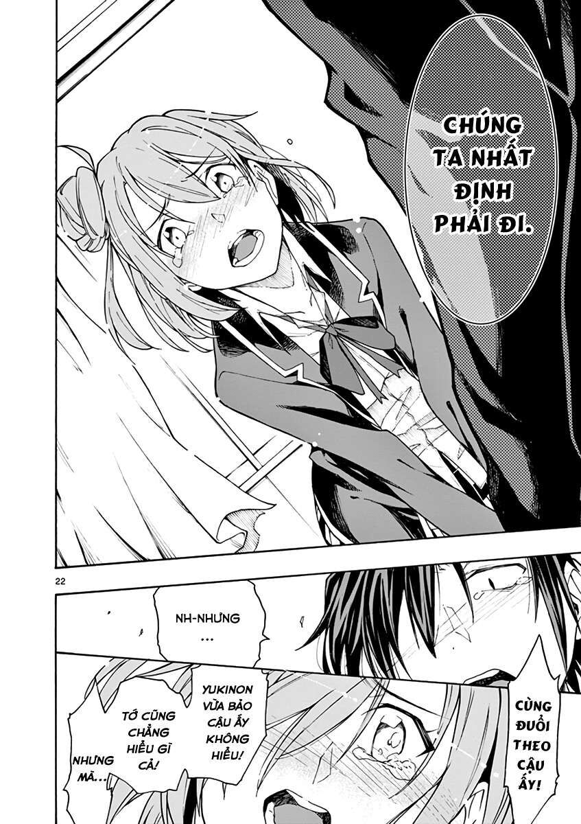 Chuyện Tình Thanh Xuân Bi Hài Của Tôi Quả Nhiên Là Sai Lầm @Comic Chapter 64 - Trang 21