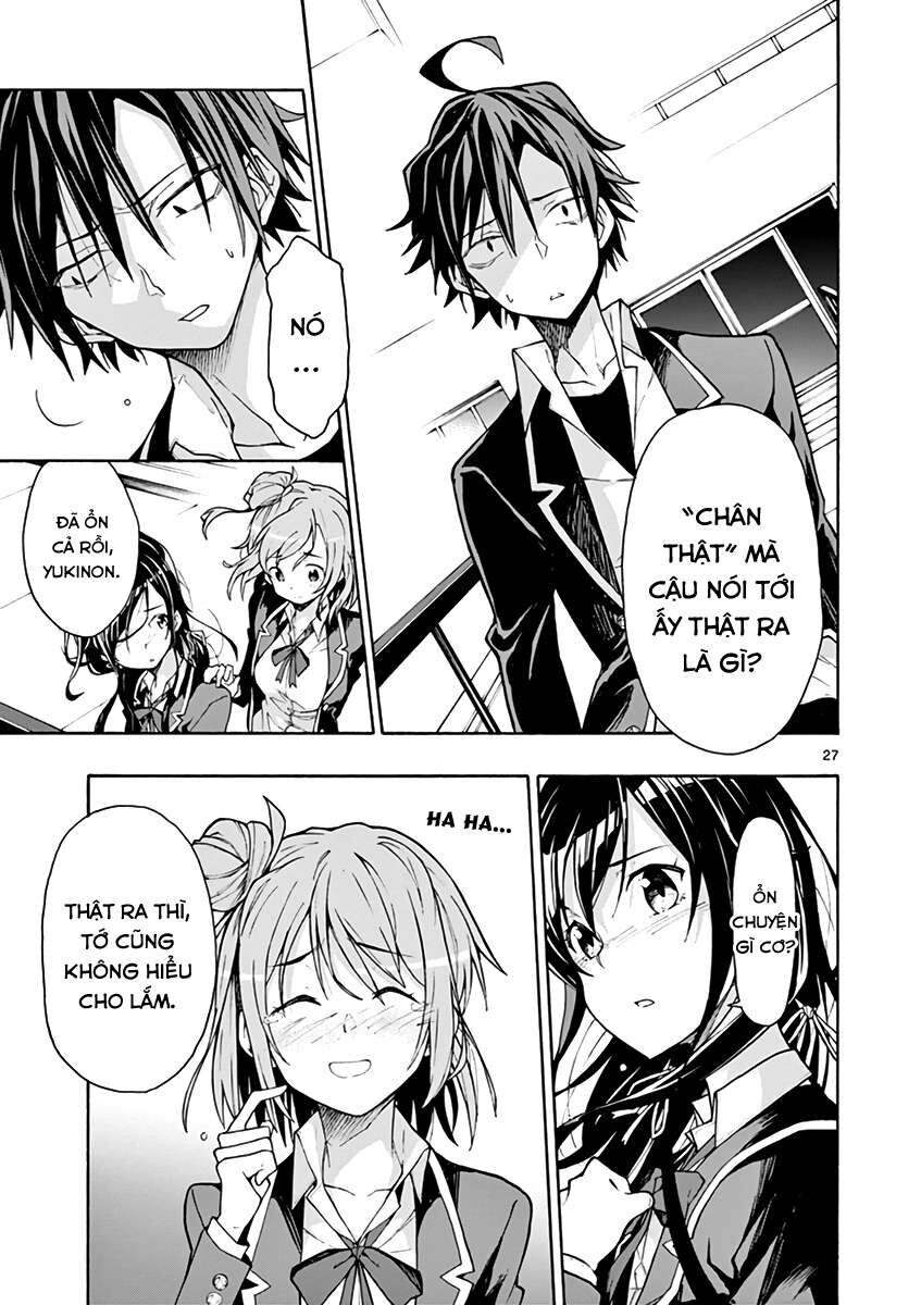 Chuyện Tình Thanh Xuân Bi Hài Của Tôi Quả Nhiên Là Sai Lầm @Comic Chapter 64 - Trang 26