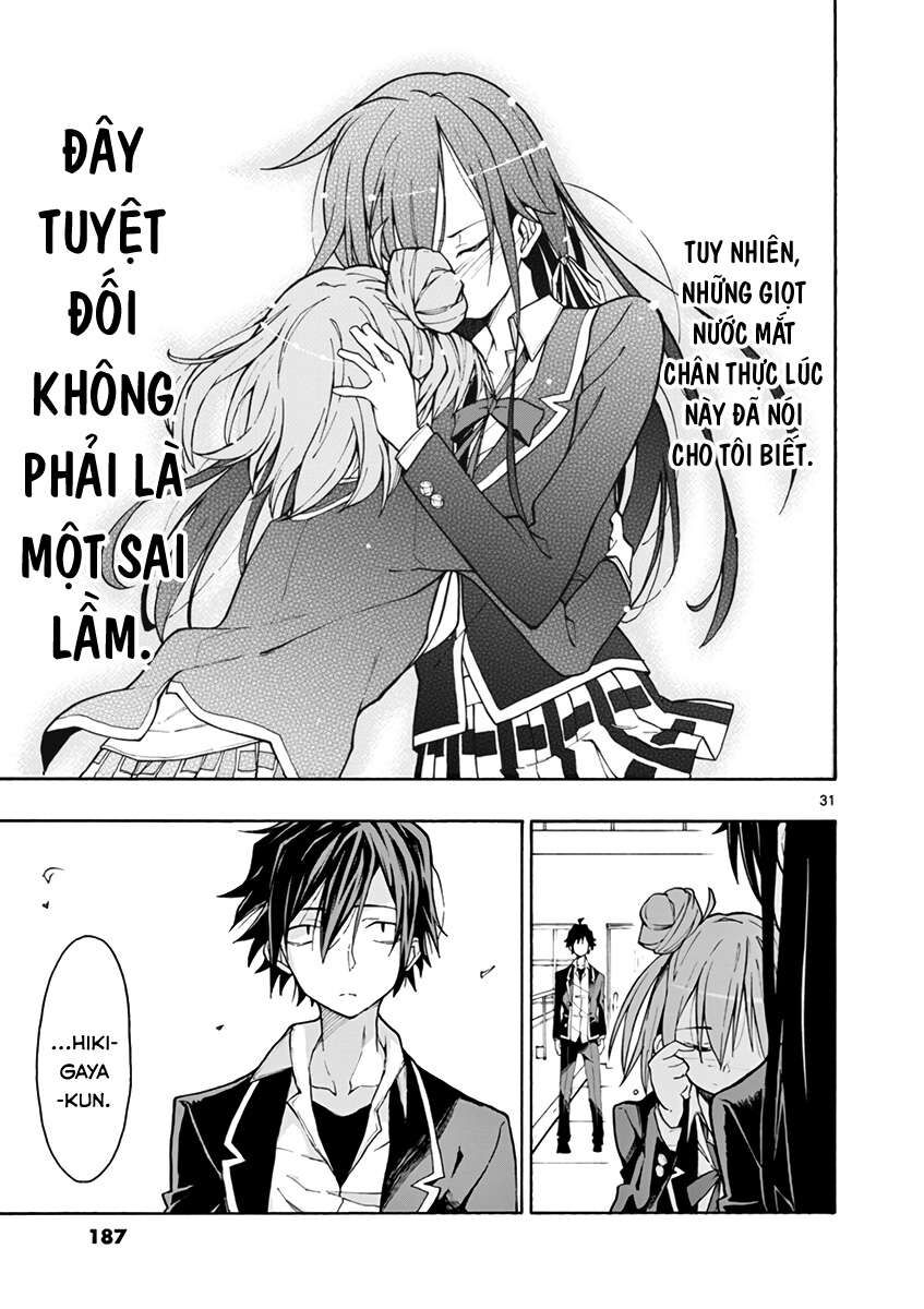 Chuyện Tình Thanh Xuân Bi Hài Của Tôi Quả Nhiên Là Sai Lầm @Comic Chapter 64 - Trang 30