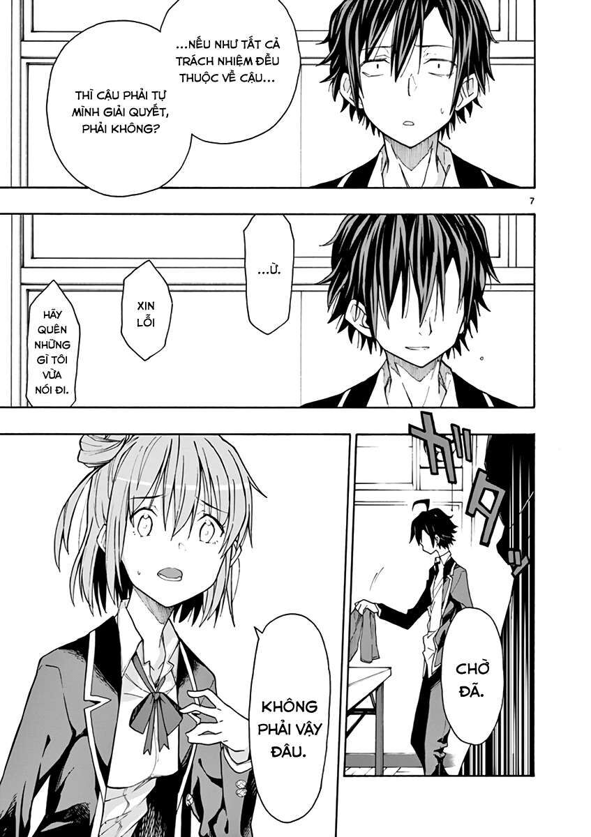 Chuyện Tình Thanh Xuân Bi Hài Của Tôi Quả Nhiên Là Sai Lầm @Comic Chapter 64 - Trang 8