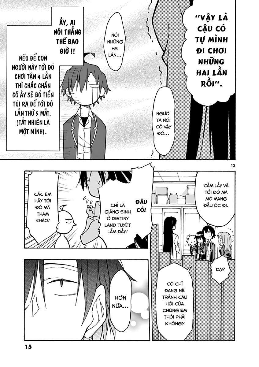 Chuyện Tình Thanh Xuân Bi Hài Của Tôi Quả Nhiên Là Sai Lầm @Comic Chapter 65 - Trang 13