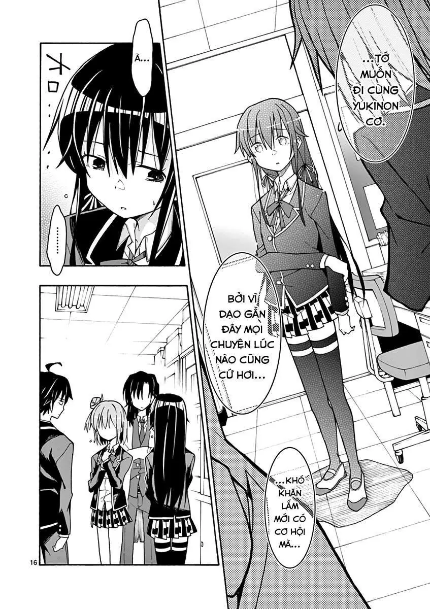 Chuyện Tình Thanh Xuân Bi Hài Của Tôi Quả Nhiên Là Sai Lầm @Comic Chapter 65 - Trang 16