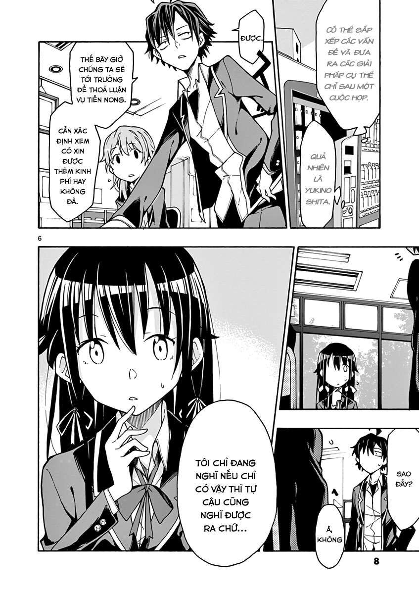 Chuyện Tình Thanh Xuân Bi Hài Của Tôi Quả Nhiên Là Sai Lầm @Comic Chapter 65 - Trang 6