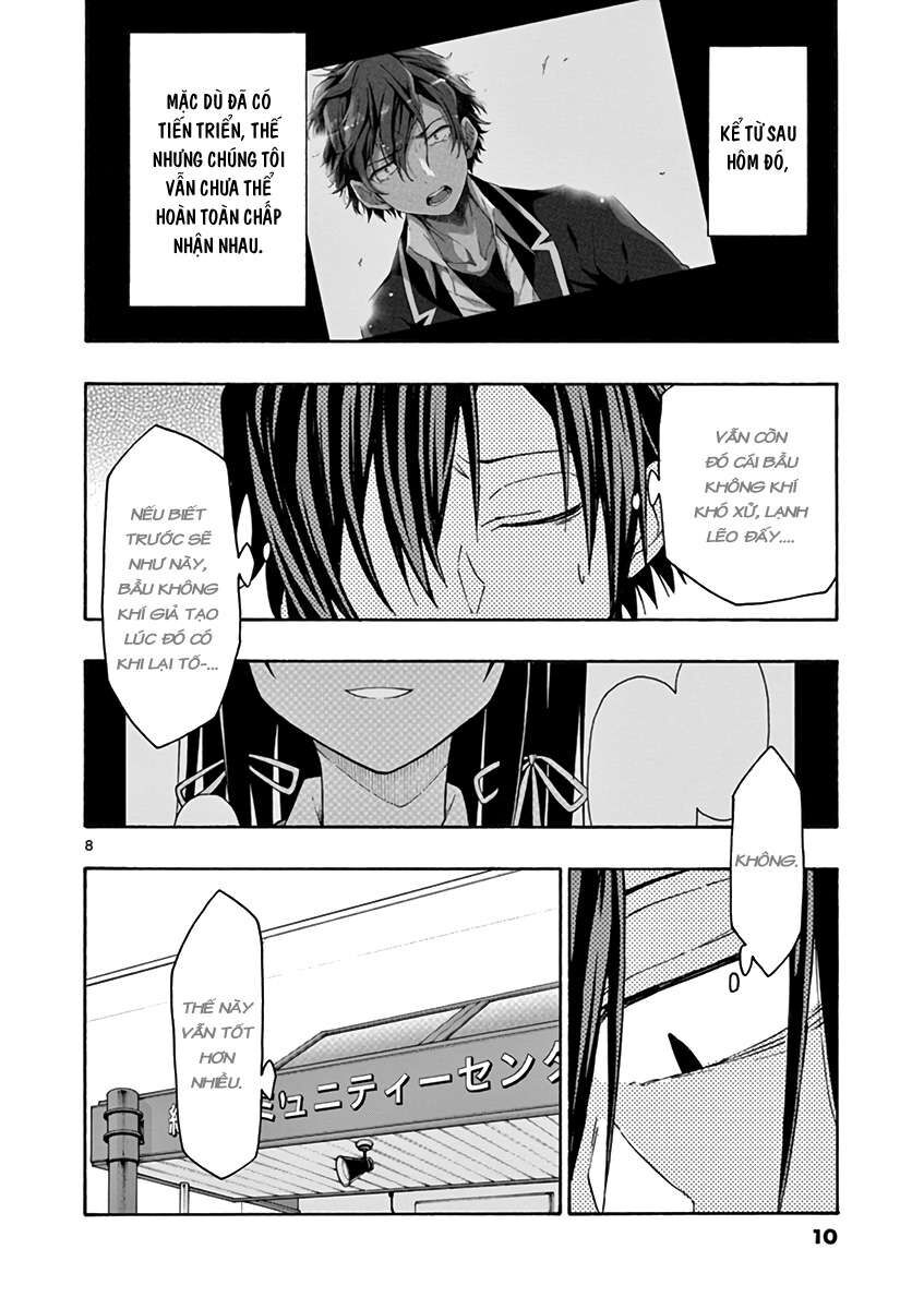 Chuyện Tình Thanh Xuân Bi Hài Của Tôi Quả Nhiên Là Sai Lầm @Comic Chapter 65 - Trang 8