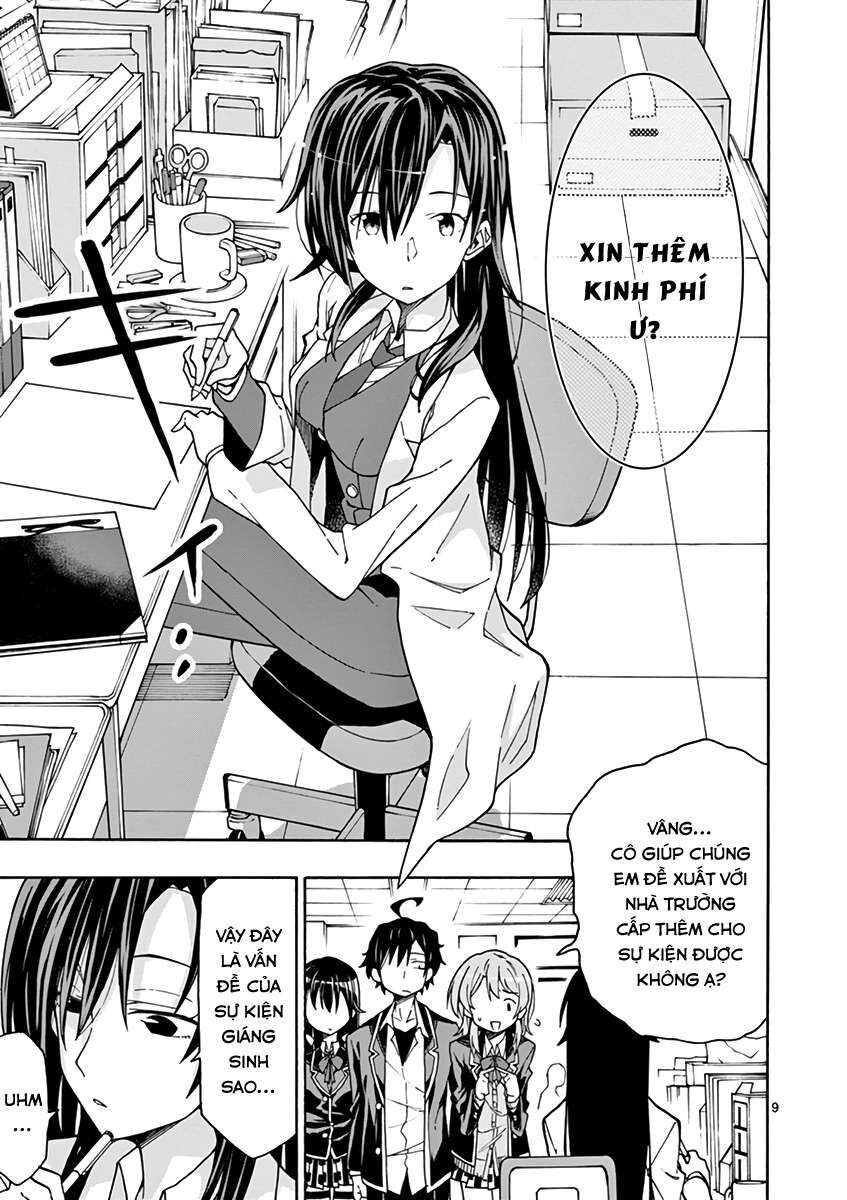 Chuyện Tình Thanh Xuân Bi Hài Của Tôi Quả Nhiên Là Sai Lầm @Comic Chapter 65 - Trang 9