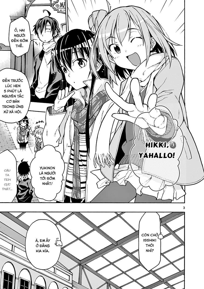Chuyện Tình Thanh Xuân Bi Hài Của Tôi Quả Nhiên Là Sai Lầm @Comic Chapter 66 - Trang 4