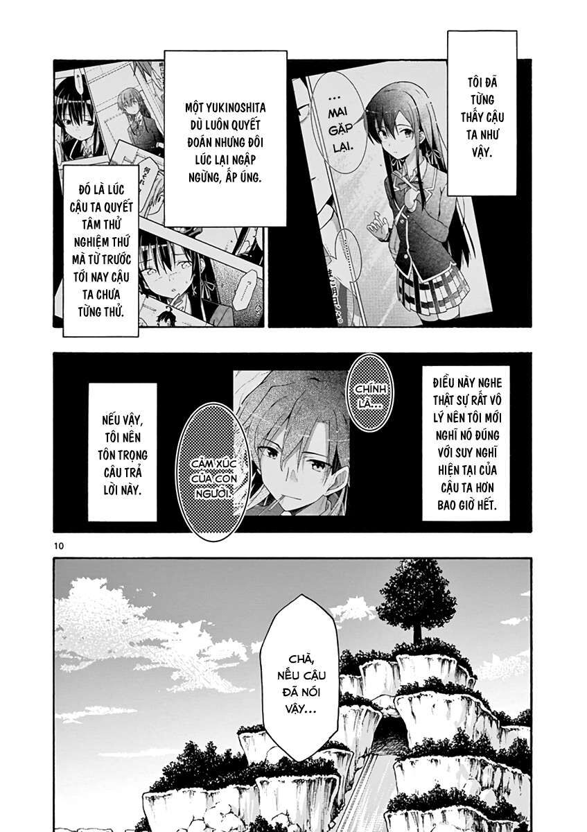 Chuyện Tình Thanh Xuân Bi Hài Của Tôi Quả Nhiên Là Sai Lầm @Comic Chapter 67 - Trang 11