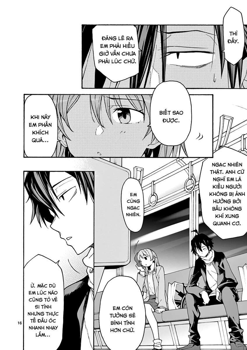 Chuyện Tình Thanh Xuân Bi Hài Của Tôi Quả Nhiên Là Sai Lầm @Comic Chapter 68 - Trang 17