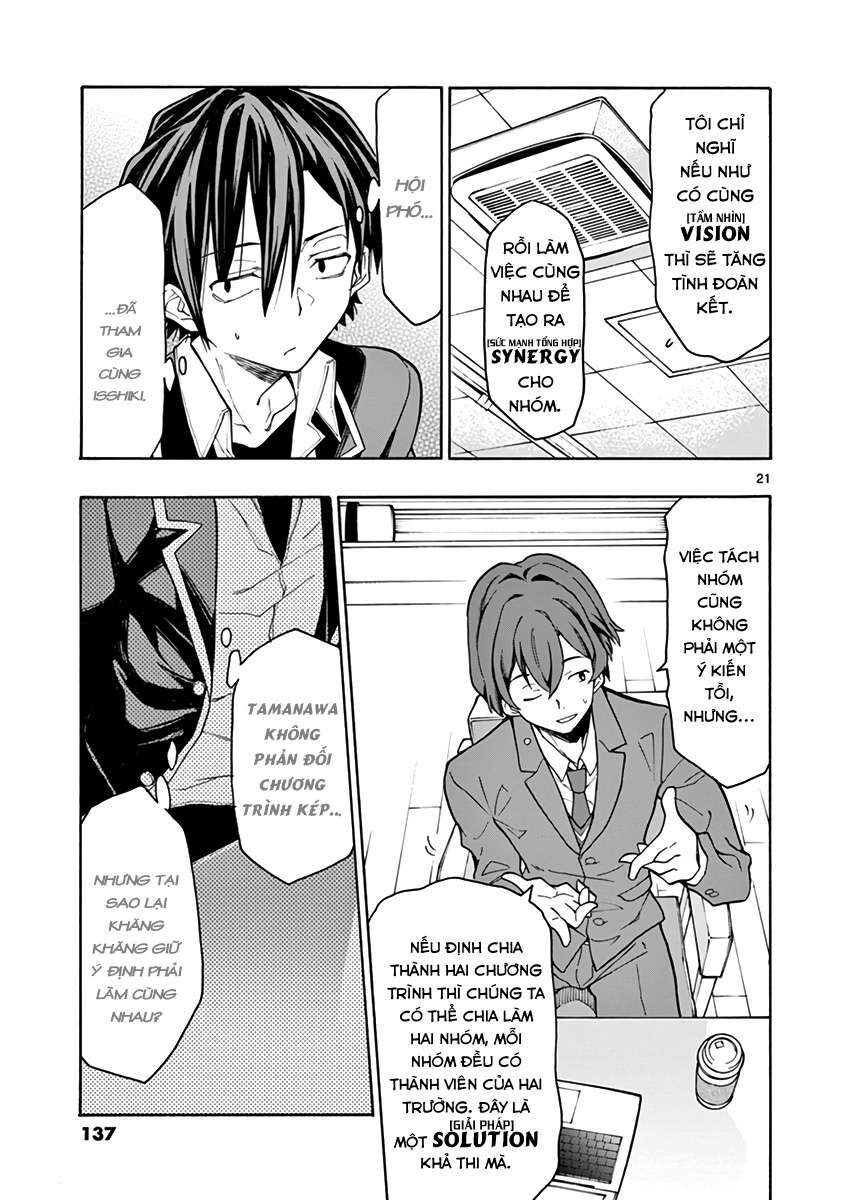 Chuyện Tình Thanh Xuân Bi Hài Của Tôi Quả Nhiên Là Sai Lầm @Comic Chapter 69 - Trang 22