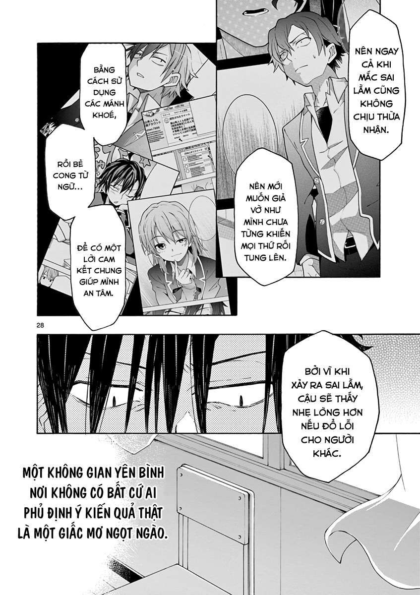 Chuyện Tình Thanh Xuân Bi Hài Của Tôi Quả Nhiên Là Sai Lầm @Comic Chapter 69 - Trang 28