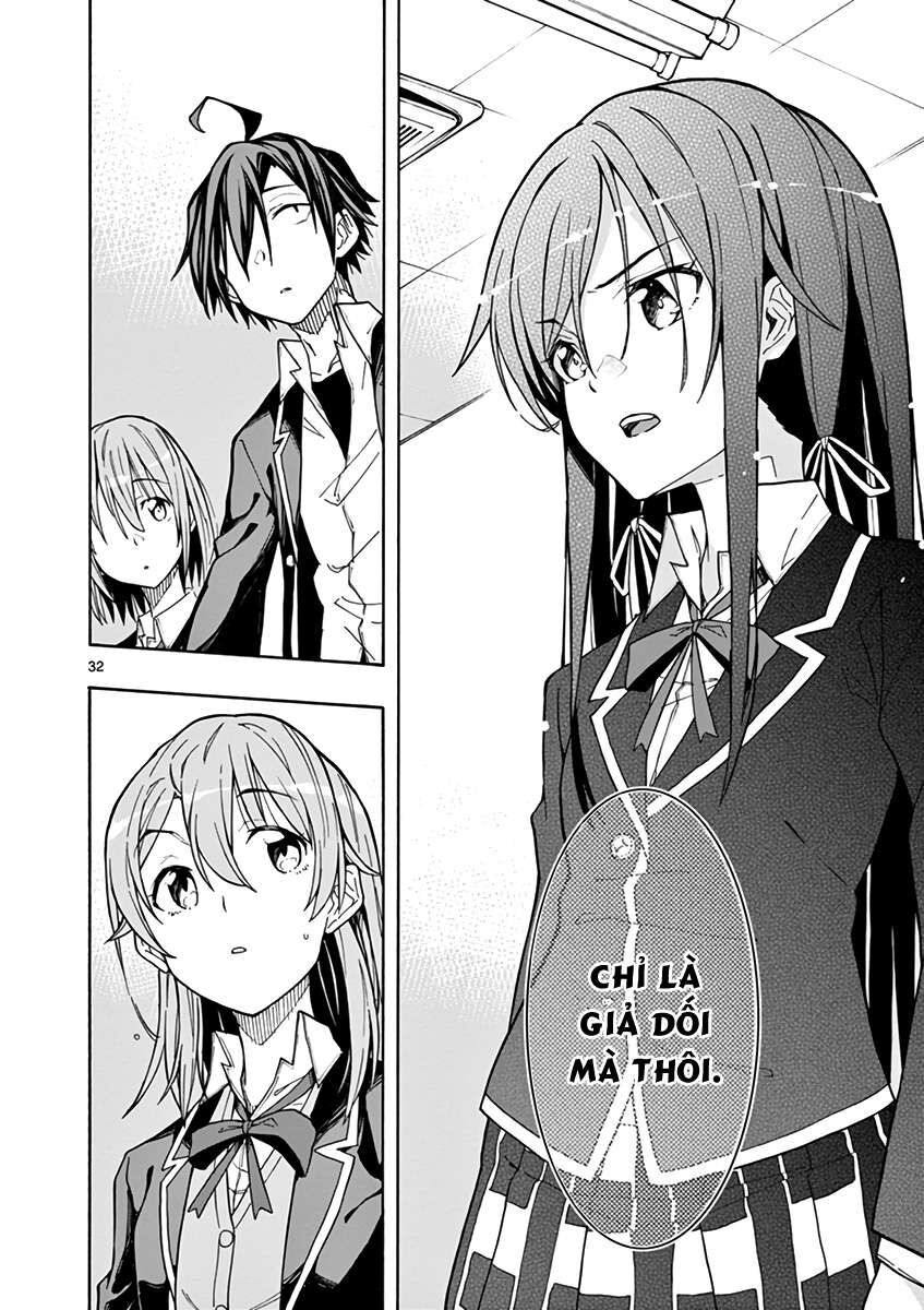 Chuyện Tình Thanh Xuân Bi Hài Của Tôi Quả Nhiên Là Sai Lầm @Comic Chapter 69 - Trang 32