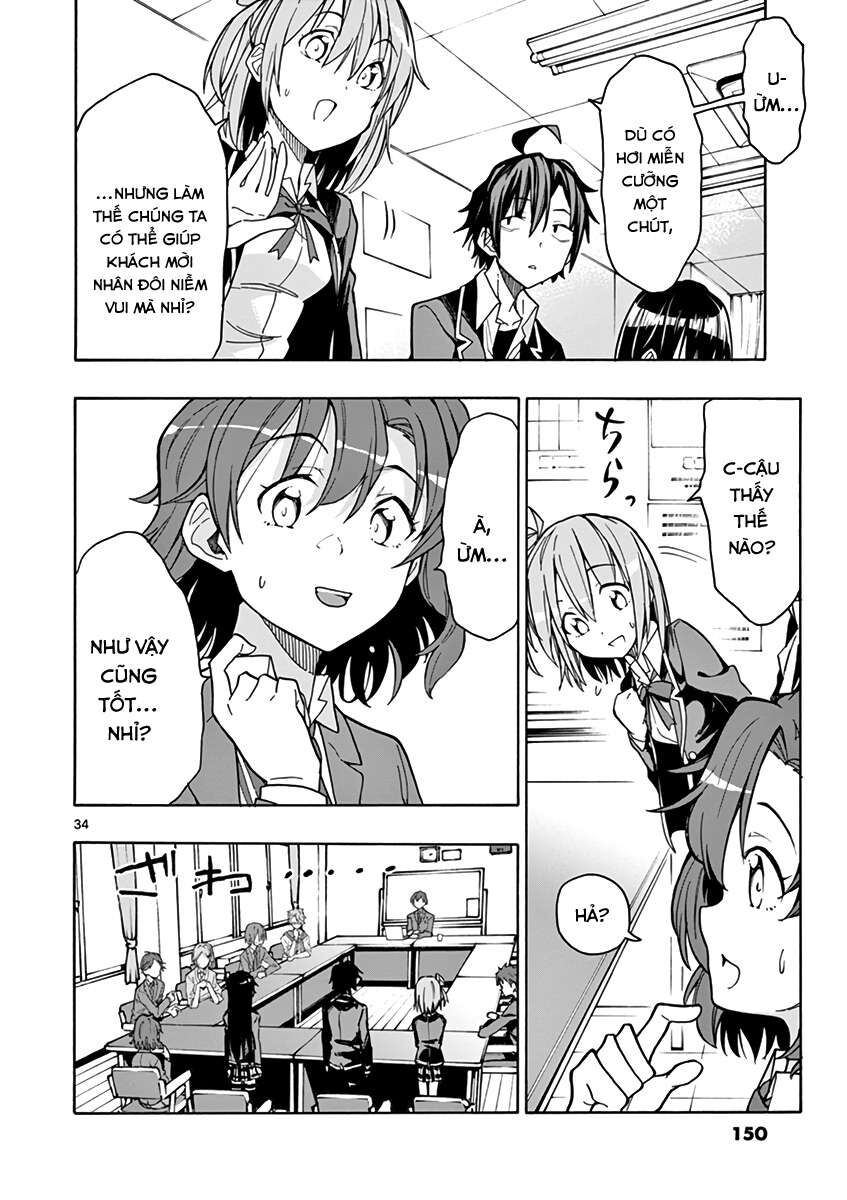 Chuyện Tình Thanh Xuân Bi Hài Của Tôi Quả Nhiên Là Sai Lầm @Comic Chapter 69 - Trang 34
