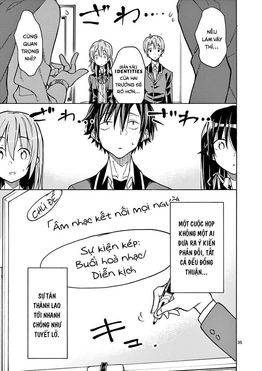 Chuyện Tình Thanh Xuân Bi Hài Của Tôi Quả Nhiên Là Sai Lầm @Comic Chapter 69 - Trang 35