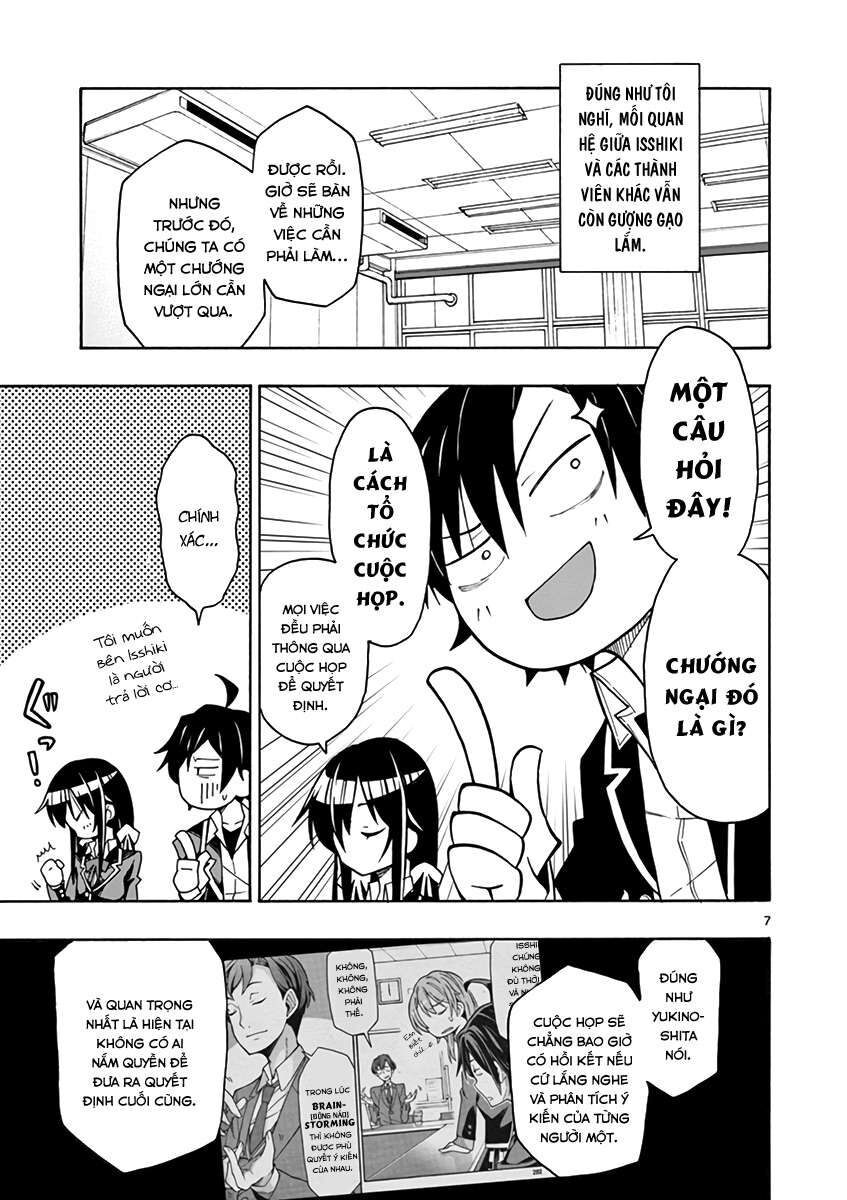 Chuyện Tình Thanh Xuân Bi Hài Của Tôi Quả Nhiên Là Sai Lầm @Comic Chapter 69 - Trang 8