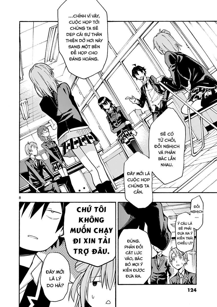 Chuyện Tình Thanh Xuân Bi Hài Của Tôi Quả Nhiên Là Sai Lầm @Comic Chapter 69 - Trang 9