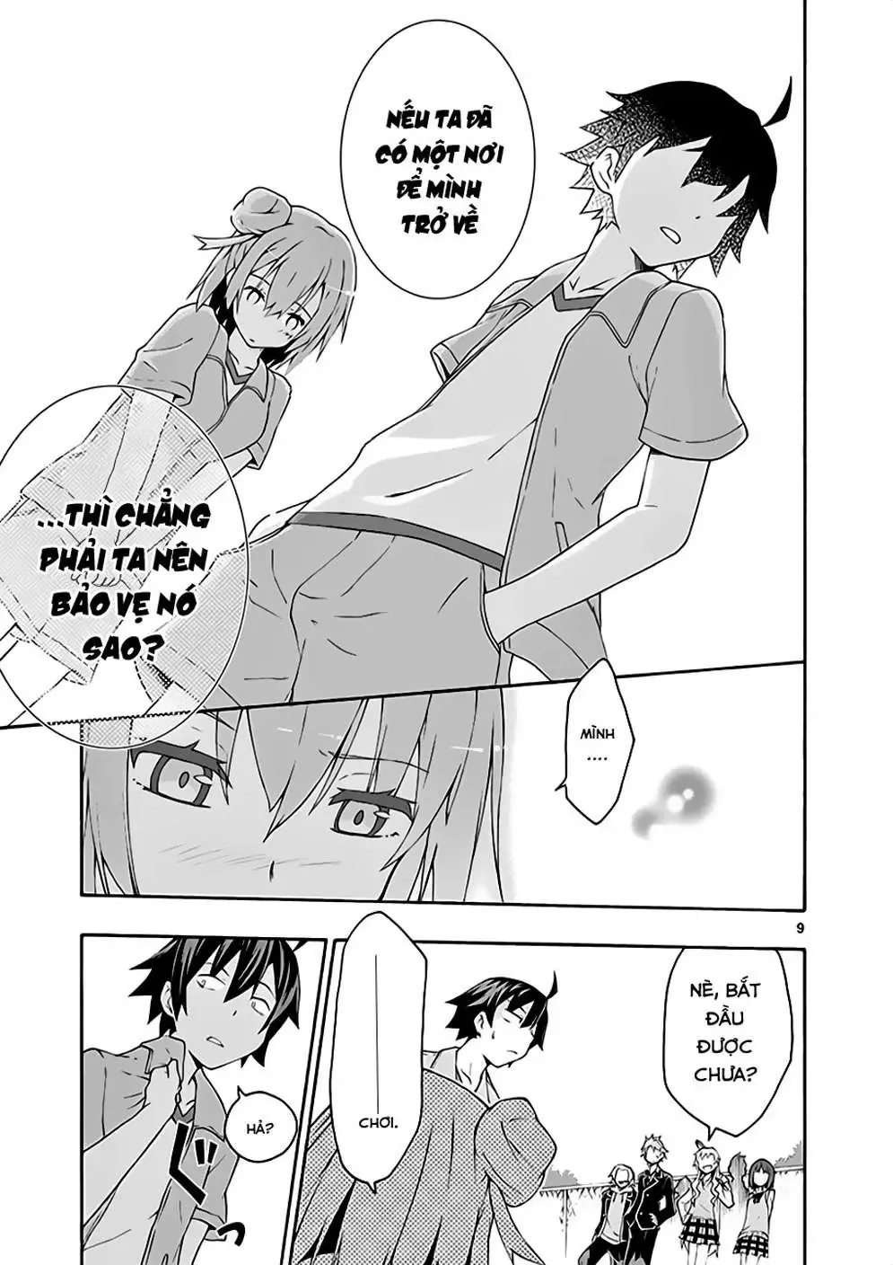 Chuyện Tình Thanh Xuân Bi Hài Của Tôi Quả Nhiên Là Sai Lầm @Comic Chapter 7 - Trang 10