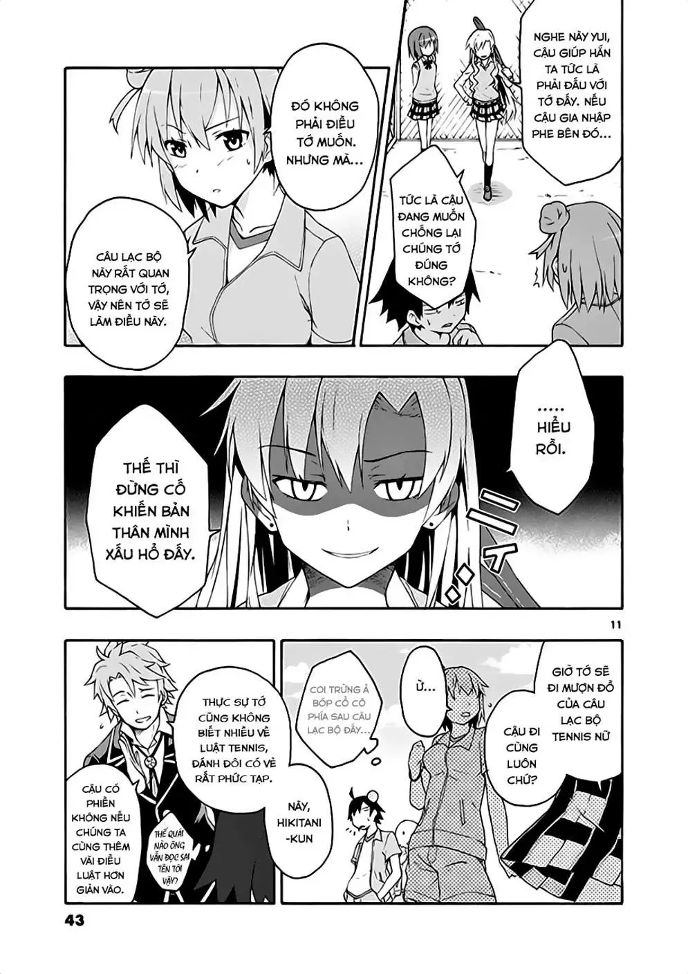 Chuyện Tình Thanh Xuân Bi Hài Của Tôi Quả Nhiên Là Sai Lầm @Comic Chapter 7 - Trang 12