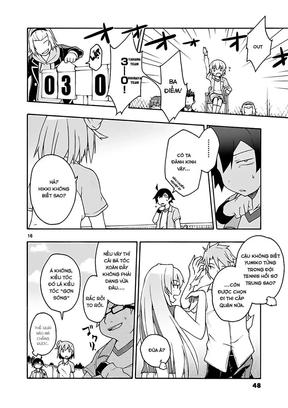 Chuyện Tình Thanh Xuân Bi Hài Của Tôi Quả Nhiên Là Sai Lầm @Comic Chapter 7 - Trang 16