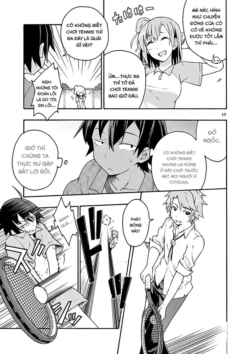 Chuyện Tình Thanh Xuân Bi Hài Của Tôi Quả Nhiên Là Sai Lầm @Comic Chapter 7 - Trang 17