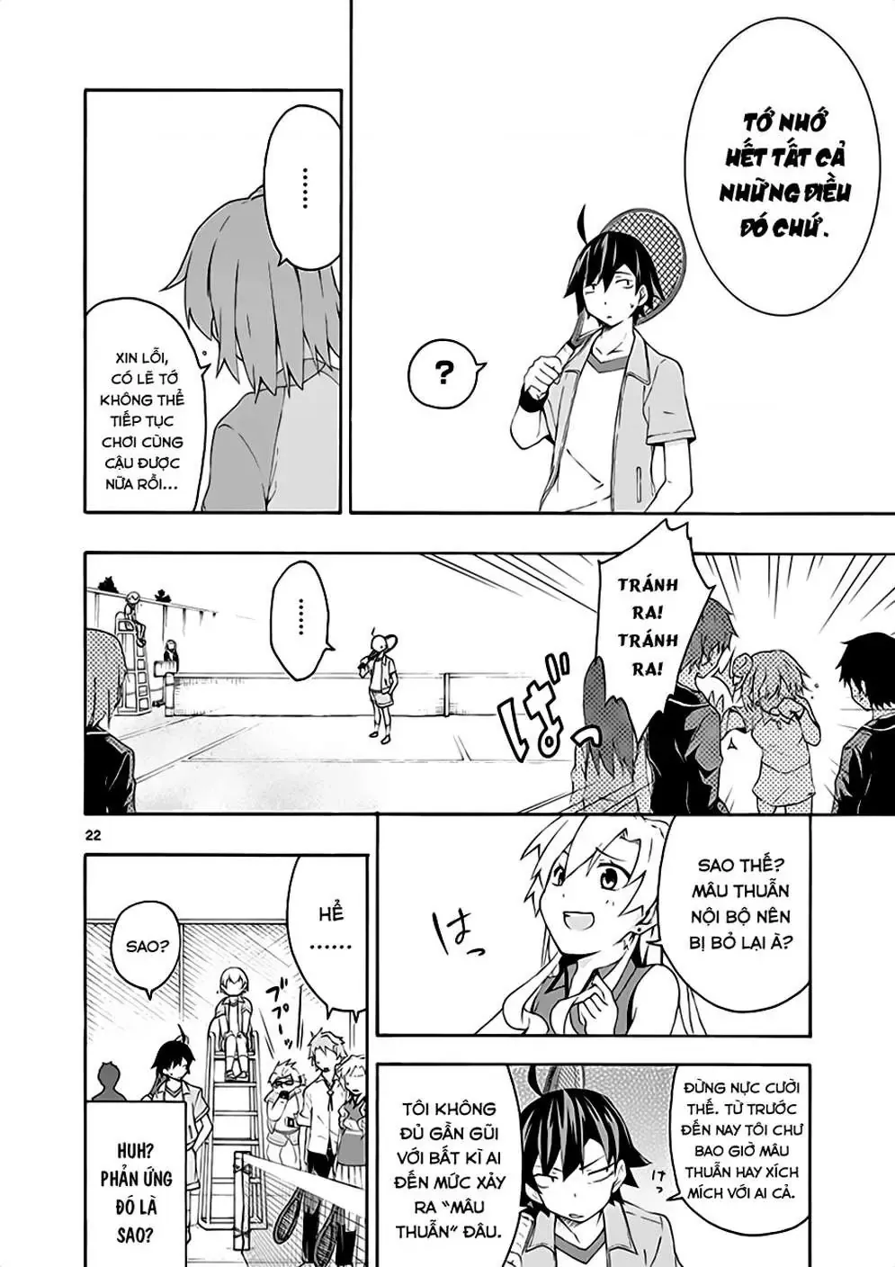 Chuyện Tình Thanh Xuân Bi Hài Của Tôi Quả Nhiên Là Sai Lầm @Comic Chapter 7 - Trang 22