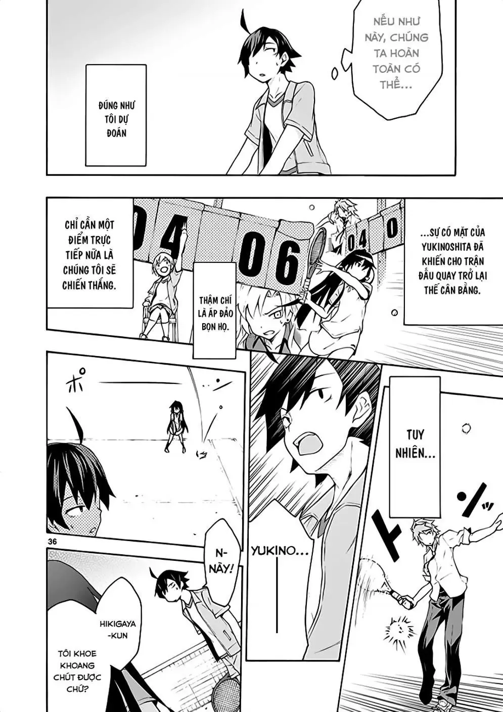 Chuyện Tình Thanh Xuân Bi Hài Của Tôi Quả Nhiên Là Sai Lầm @Comic Chapter 7 - Trang 35