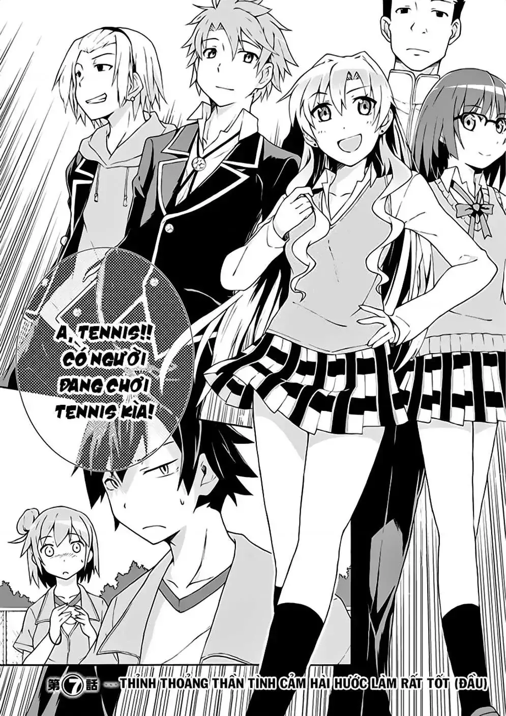 Chuyện Tình Thanh Xuân Bi Hài Của Tôi Quả Nhiên Là Sai Lầm @Comic Chapter 7 - Trang 4