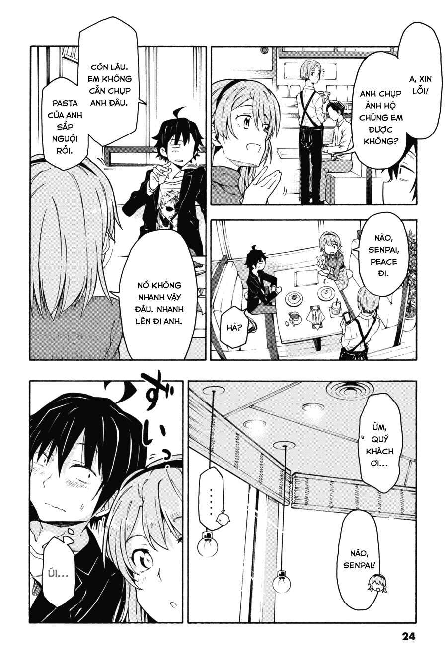 Chuyện Tình Thanh Xuân Bi Hài Của Tôi Quả Nhiên Là Sai Lầm @Comic Chapter 71 - Trang 22