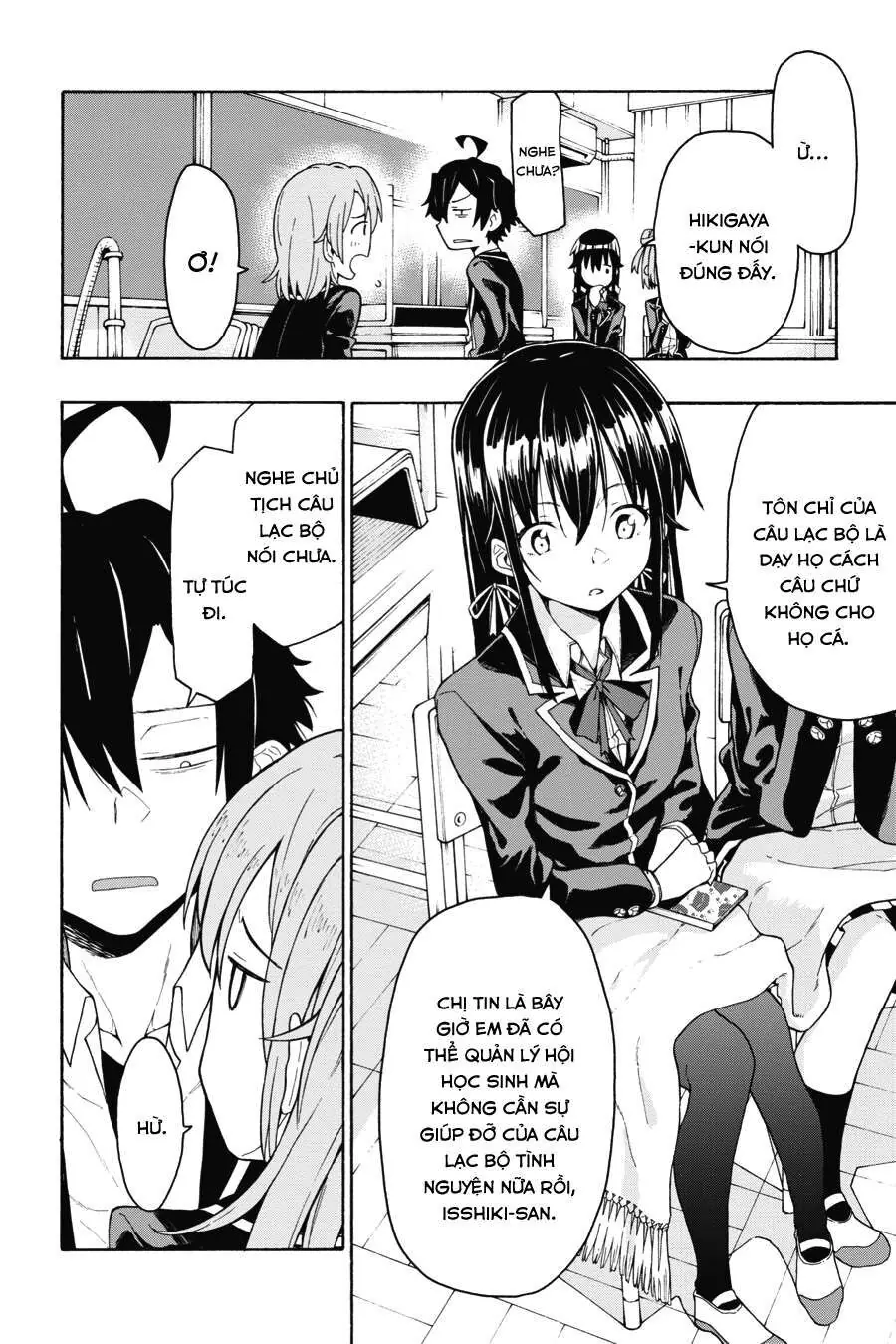 Chuyện Tình Thanh Xuân Bi Hài Của Tôi Quả Nhiên Là Sai Lầm @Comic Chapter 71 - Trang 33
