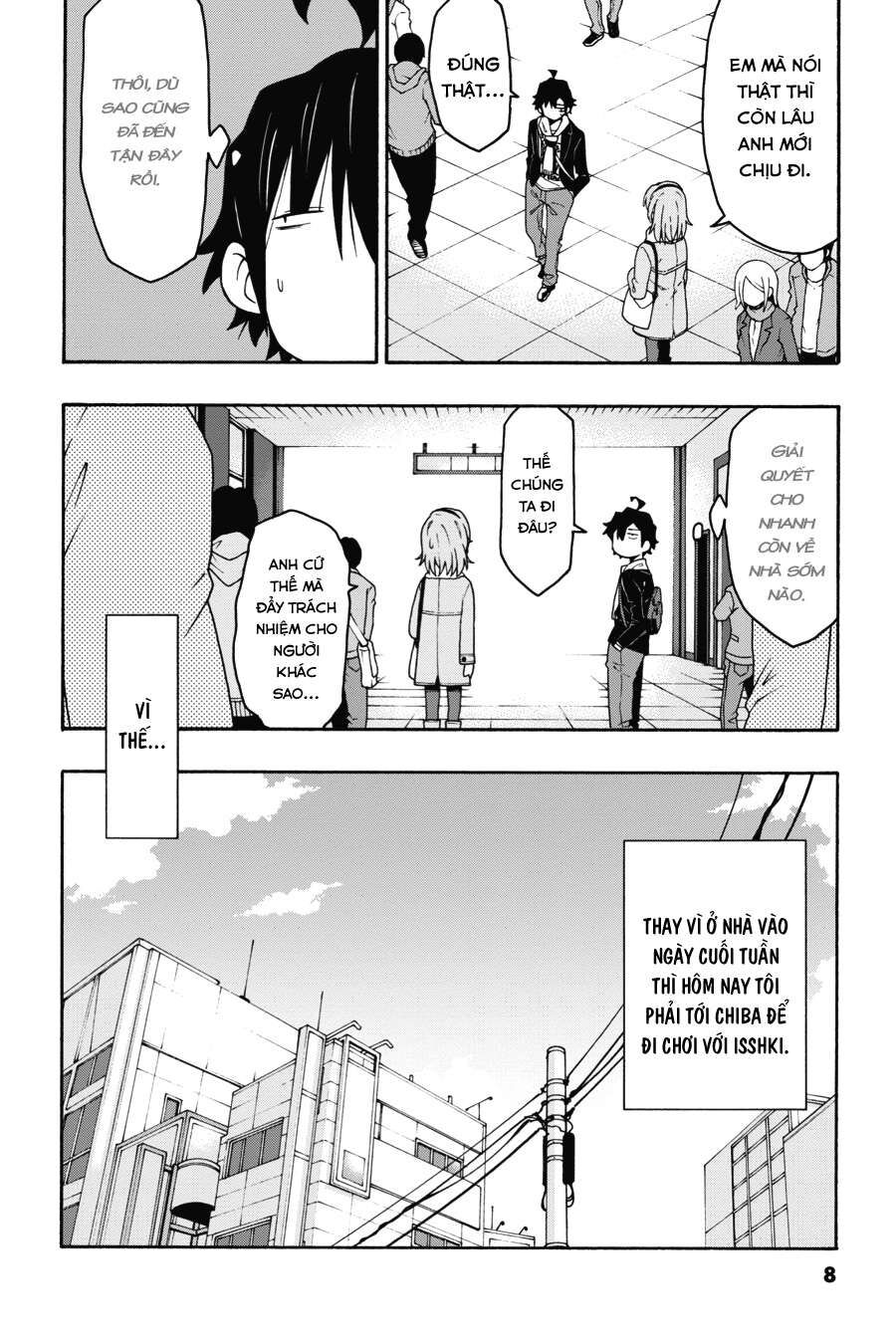 Chuyện Tình Thanh Xuân Bi Hài Của Tôi Quả Nhiên Là Sai Lầm @Comic Chapter 71 - Trang 6